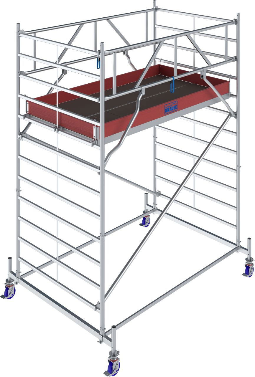 Krause STABILO Professional gurulóállvány, 50 -es sorozat, mezőméret: 2.5 m x 1.5 m, munkamagasság: 4.4 m termék fő termékképe