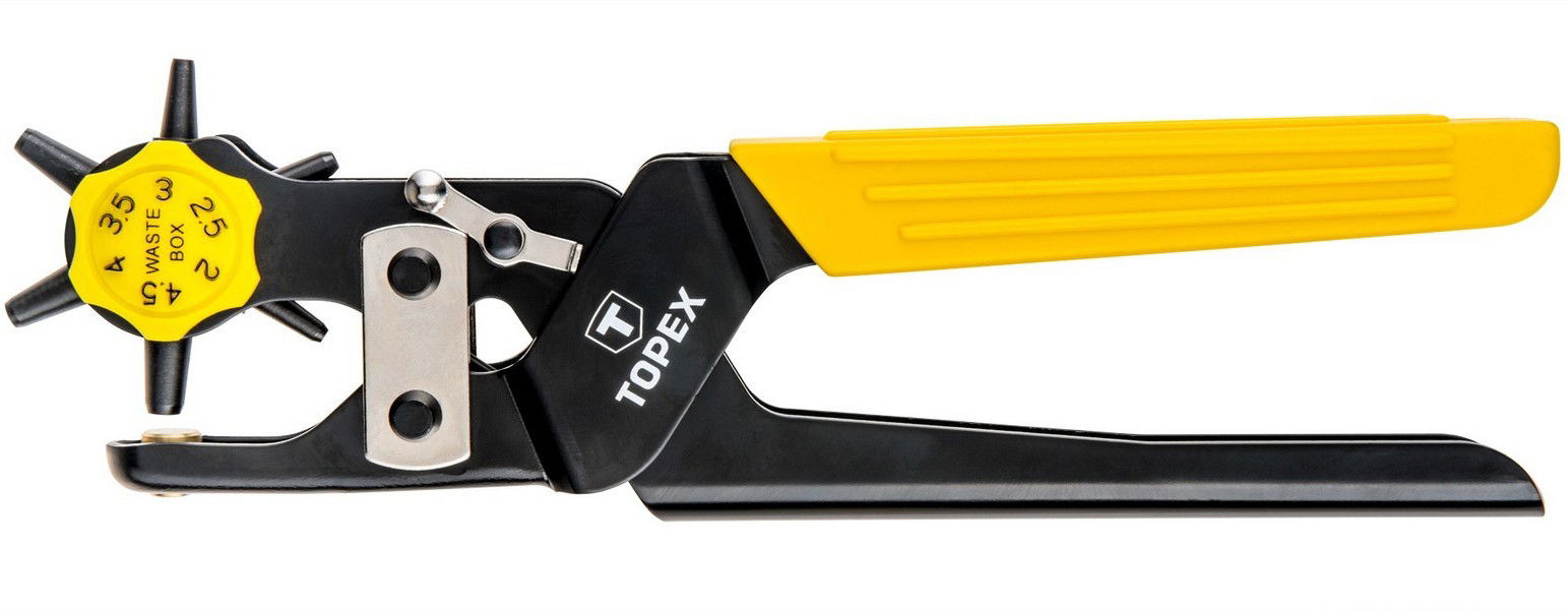 Topex 32D424 forgófejes bőrlyukasztó fogó, Ø2-4.5 mm, 240 mm termék fő termékképe