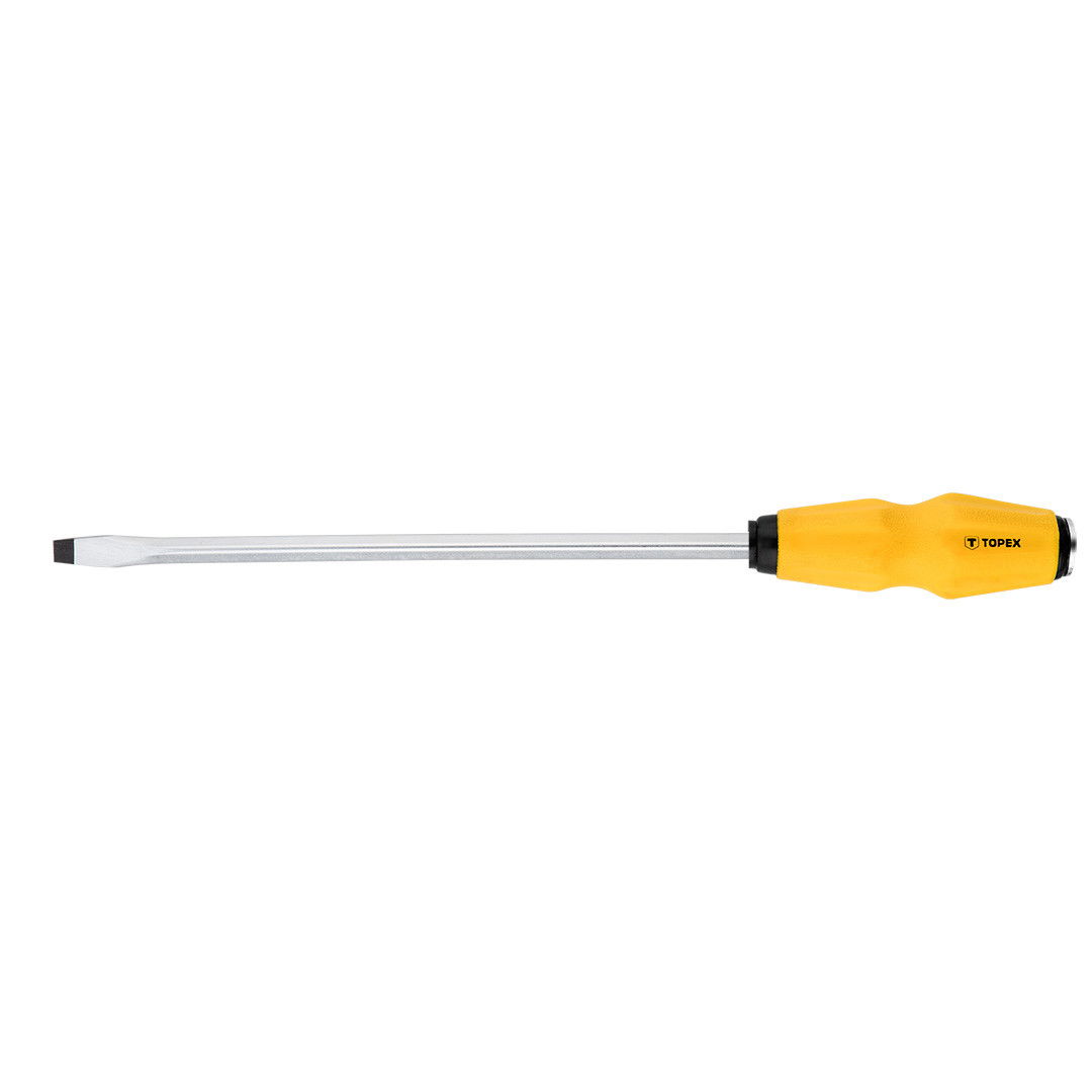 Topex 39D255 üthető lapos csavarhúzó, CrV acél, 375/250 mm, 8.0 mm termék fő termékképe