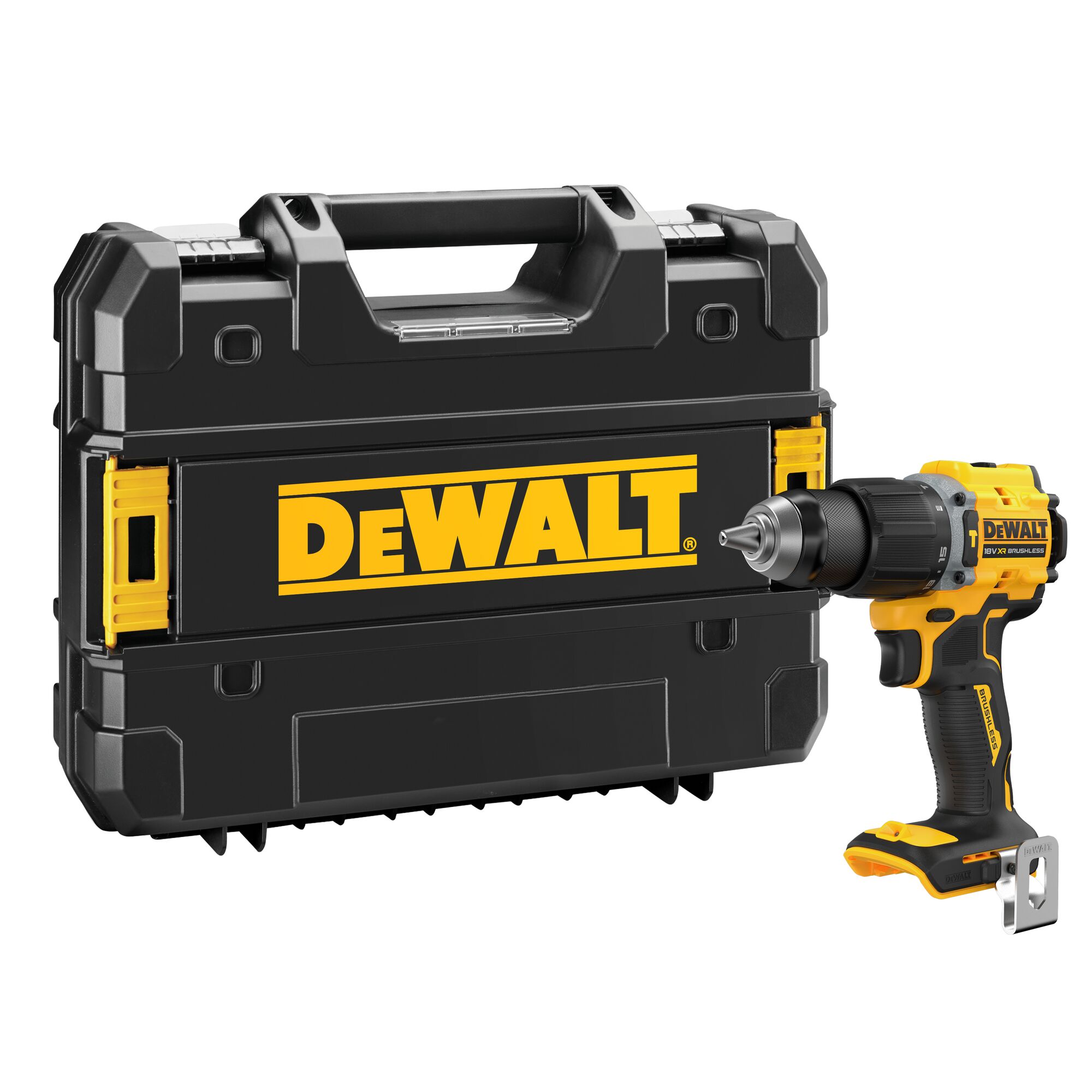 Dewalt DCD799NT akkus ütvefúró-csavarozó (akku és töltő nélkül, TSTAK kofferben) termék fő termékképe